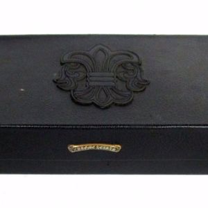 Chrome Hearts Leather Eye Wear Glasses Case